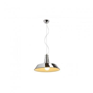 Suspension Goldie 1x42W E27 Blanc Chromé RENDL R11692