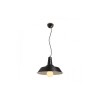 Suspension Goldie 1x42W E27 Blanc Noir H26 RENDL R11688