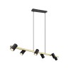 Suspension Marley 6x35W GU10 Noir Or TRIO LIGHTING 302400680