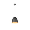 Suspension Industrielle Tilda 1x40W E27 Noir Or 25cm TRIO LIGHTING R30661080