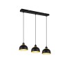 Suspension Punch 3x40W E27 Noir Mat TRIO LIGHTING R30813032