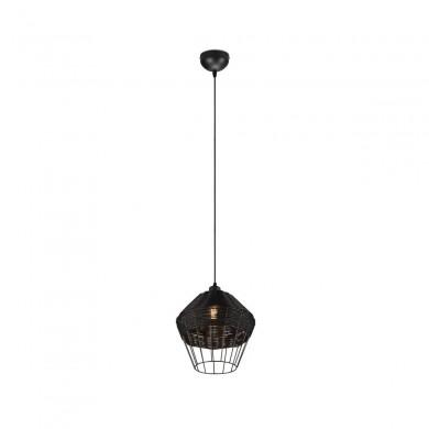 Suspension Borka 1x40W E27 Noir 30cm TRIO LIGHTING R31261902