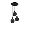 Suspension Sprout 3x40W E14 Noir TRIO LIGHTING R31293302