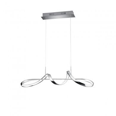 Suspension Perugia 1x37W SMD LED Chrome TRIO LIGHTING R37091106