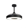 Ventilateur Plafond Rétractable Coin Fan 50cm Noir MANTRA 8218