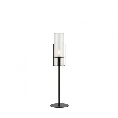 Lampe Tubo 1x40W E14 Noir Transparent MARKSLOJD 108555