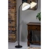 Lampadaire Mira 1x40W E27 Noir Blanc MARKSLOJD 108568