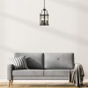 Suspension Lantern 3x60W E14 Noir SEARCHLIGHT 3063-3BK