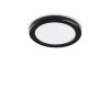 Plafonnier Aura Round 1x20W LED Noir 3000K IDEAL LUX 290775