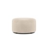 Pouf velours Alice Beige Clair BOUTICA DESIGN MIC_POUF_120_F1_ALICE1