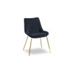 Chaise velours Barren Bleu Foncé Pieds Métal Doré BOUTICA DESIGN MIC_CH_2_F10_BARREN7