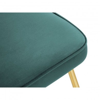 Chaise velours Cera Pétrole BOUTICA DESIGN MIC_CH_2_F10_CERA10