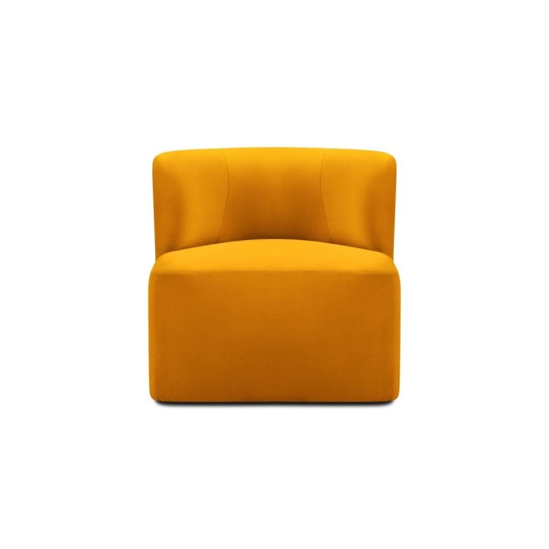 Fauteuil velours Cliff Jaune BOUTICA DESIGN MIC_ARM_44_F1_CLIFF4