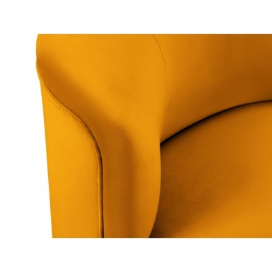 Fauteuil velours Cliff Jaune BOUTICA DESIGN MIC_ARM_44_F1_CLIFF4