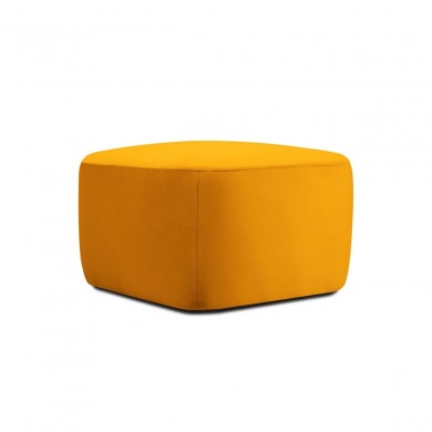 Pouf velours Cliff Jaune BOUTICA DESIGN MIC_POUF_44_F1_CLIFF4