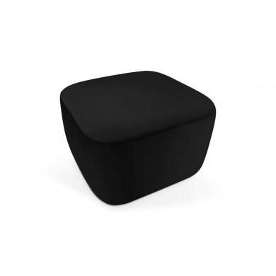 Pouf velours Cliff Noir BOUTICA DESIGN MIC_POUF_44_F1_CLIFF7