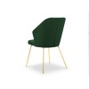 Chaise velours Cobra Vert Bouteille BOUTICA DESIGN MIC_CH_42_F10_COBRA4