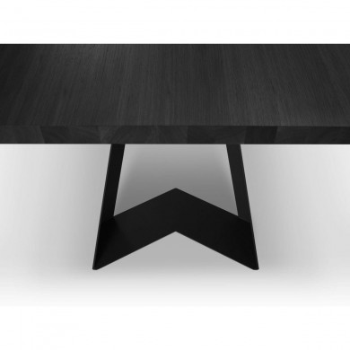 Table Colin Placage en Chêne Noir 75x100x260 BOUTICA DESIGN MIC_TAB_260x100_COLIN3