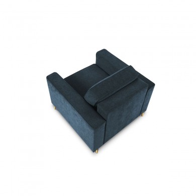 Fauteuil Dunas Bleu Foncé Pieds Métal Doré BOUTICA DESIGN MIC_ARM_86_A1_DUNAS6