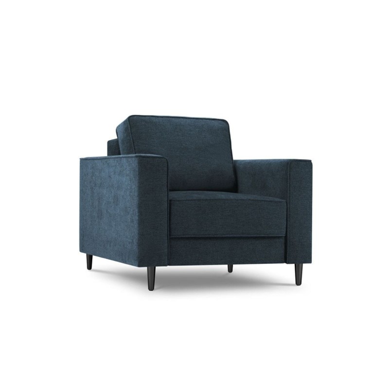 Fauteuil Dunas Bleu Foncé Pieds Métal Chromé Noir BOUTICA DESIGN MIC_ARM_86_A3_DUNAS6