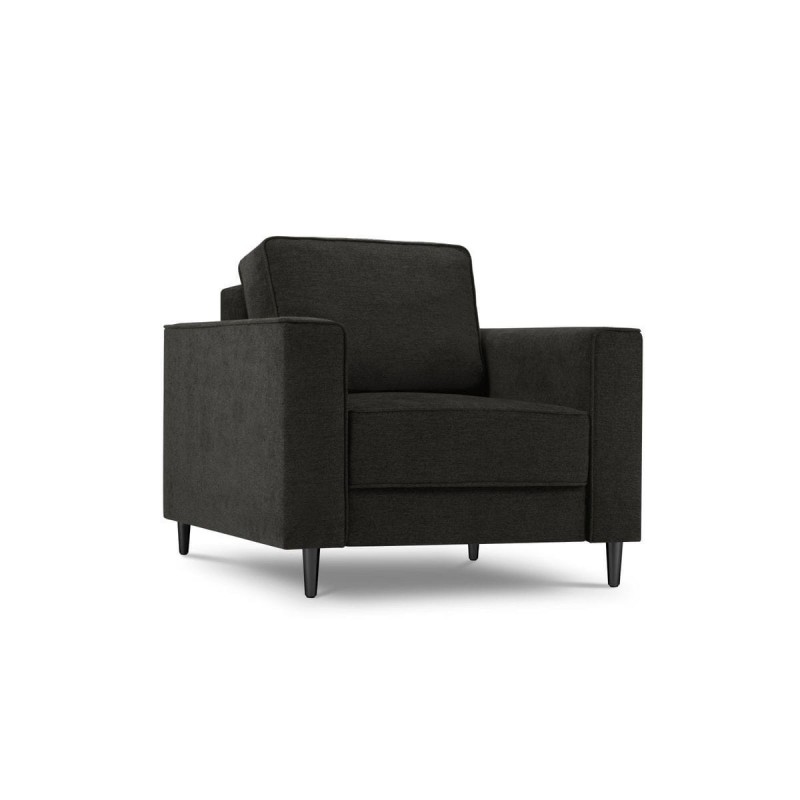 Fauteuil Dunas Noir Pieds Métal Chromé Noir BOUTICA DESIGN MIC_ARM_86_A3_DUNAS8