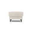 Pouf Dunas Beige Pieds Métal Chromé Noir BOUTICA DESIGN MIC_POUF_86_A3_DUNAS1