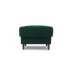 Pouf Dunas Vert Bouteille Pieds Métal Chromé Noir BOUTICA DESIGN MIC_POUF_86_A3_DUNAS2