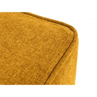 Pouf Dunas Jaune Pieds Métal Chromé Noir BOUTICA DESIGN MIC_POUF_86_A3_DUNAS3