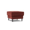 Pouf Dunas Rouge Pieds Métal Chromé Noir BOUTICA DESIGN MIC_POUF_86_A3_DUNAS4