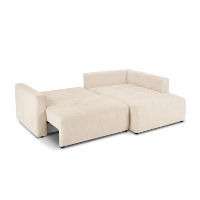 Canapé d'angle droit convertible avec coffre Elie Beige BOUTICA DESIGN MIC_RCF_108_F1_ELIE1