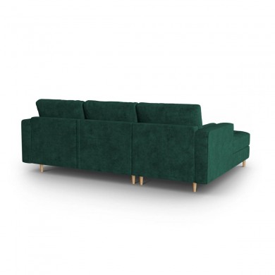 Canapé d'angle gauche convertible avec coffre Gobi Vert Bouteille BOUTICA DESIGN MIC_LCF_86_F1_GOBI2