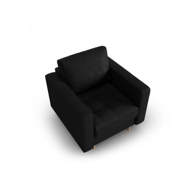 Fauteuil simili cuir Gobi Noir BOUTICA DESIGN MIC_ARM_69_F1_GOBI6