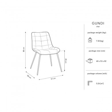 Chaise velours Gundi Vert Bouteille BOUTICA DESIGN MIC_CH_2_F10_GUNDI8