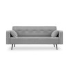 Canapé convertible velours Jasper Gris Clair BOUTICA DESIGN MIC_3S_51_F1_JASPER8