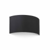 Applique murale Cotton Noir 2x18W E27 Rond FARO 66416