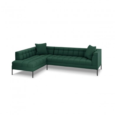 Canapé d'angle gauche tissu Karoo Vert BOUTICA DESIGN MIC_LC_78_F2_KAROO2