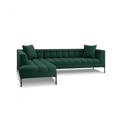 Canapé d'angle gauche tissu Karoo Vert BOUTICA DESIGN MIC_LC_78_F2_KAROO2