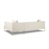 Canapé d'angle droit Karoo Beige Clair Pieds Métal Doré BOUTICA DESIGN MIC_RC_78_F1_KAROO1