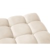 Pouf velours Karoo Beige Clair BOUTICA DESIGN MIC_POUF_51_F2_KAROO1