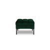 Pouf velours Karoo Vert Bouteille Pieds Métal Noir BOUTICA DESIGN MIC_POUF_51_F2_KAROO4