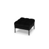 Pouf velours Karoo Noir Pieds Métal Noir BOUTICA DESIGN MIC_POUF_51_F2_KAROO8