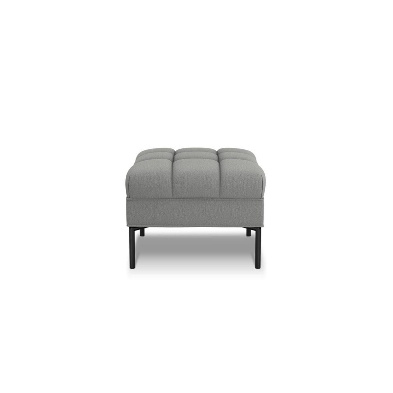 Pouf Karoo Gris Pieds Métal Noir BOUTICA DESIGN MIC_POUF_78_F2_KAROO4