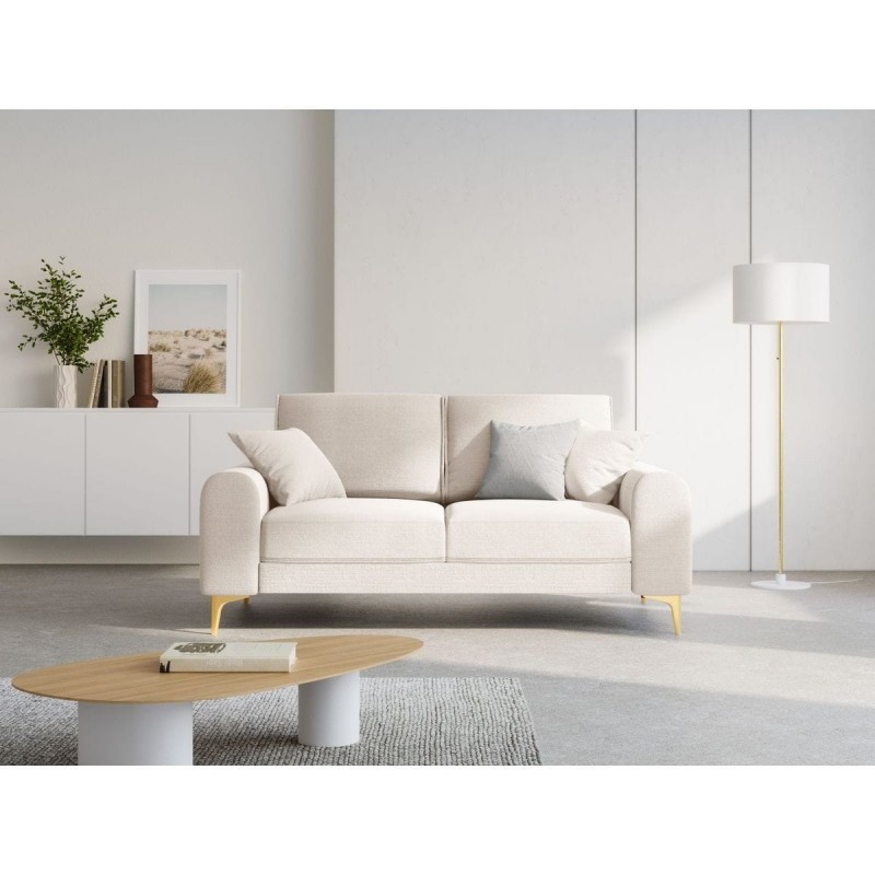 Canapé Larnite Beige Clair 2 Places BOUTICA DESIGN MIC_2S_52_B1_LARNITE1