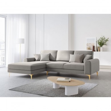 Canapé d'angle gauche Larnite Gris Clair Tissu BOUTICA DESIGN MIC_LC_52_B1_LARNITE3