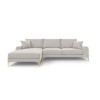 Canapé d'angle gauche Larnite Gris Clair Tissu BOUTICA DESIGN MIC_LC_52_B1_LARNITE3