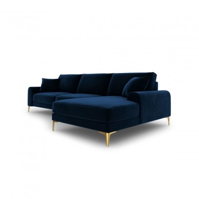 Canapé d'angle droit Larnite Bleu Roi Pieds Métal Doré BOUTICA DESIGN MIC_RC_51_B1_LARNITE8