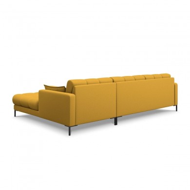 Canapé d'angle droit tissu Mamaia Jaune BOUTICA DESIGN MIC_RC_78_F1_MAMAIA3