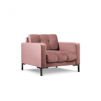 Fauteuil velours Mamaia Rose Pieds Métal Noir BOUTICA DESIGN MIC_ARM_51_F1_MAMAIA4