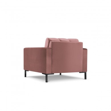 Fauteuil velours Mamaia Rose Pieds Métal Noir BOUTICA DESIGN MIC_ARM_51_F1_MAMAIA4