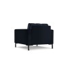 Fauteuil velours Mamaia Bleu Foncé Pieds Métal Noir BOUTICA DESIGN MIC_ARM_51_F1_MAMAIA9